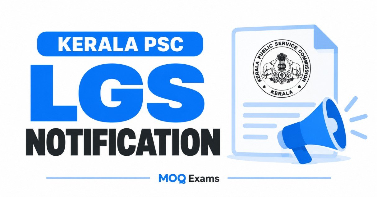 Kerala PSC LGS Notification 2027